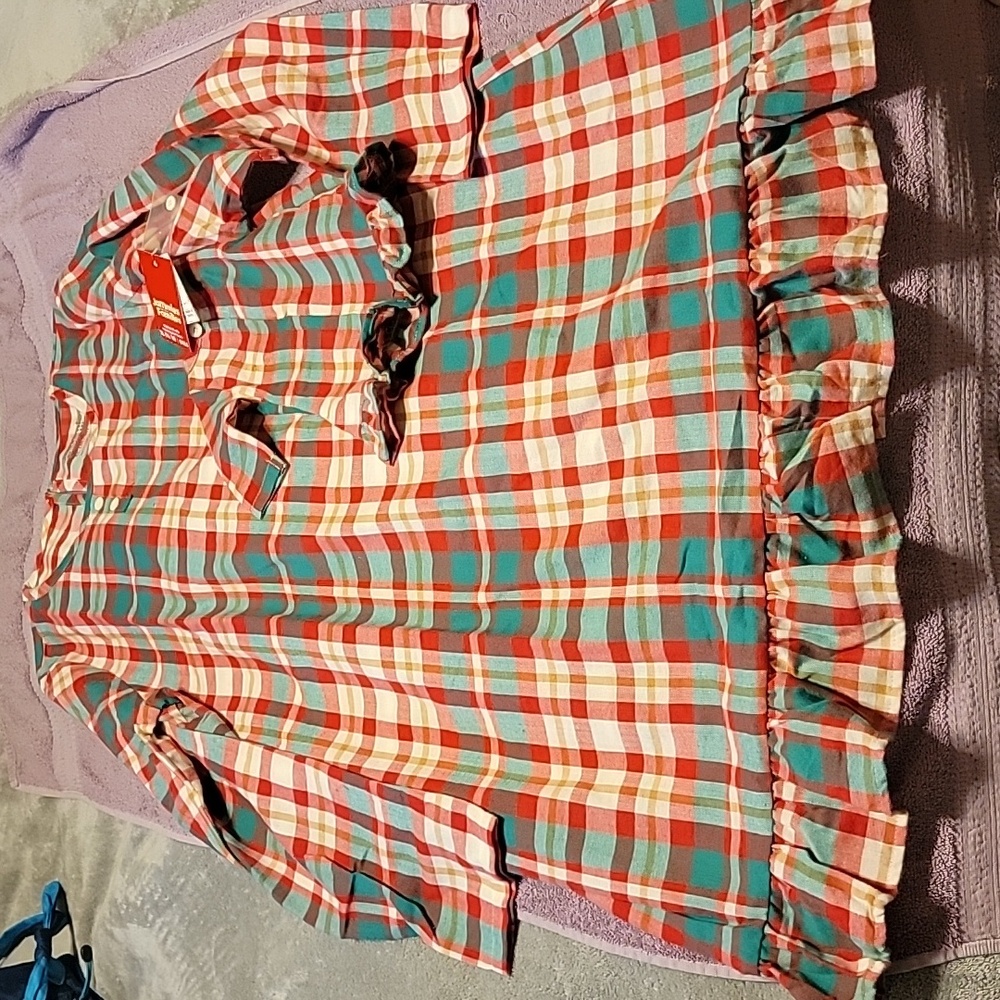 Girl nightgown with matching doll Gown NEW with tags